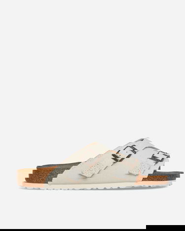 Sneakers og sko Birkenstock Zürich Suede Canvas Sandals Hvid | 1028800, 1