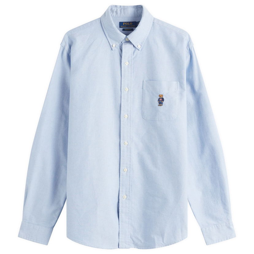 Skjorte Polo by Ralph Lauren Ralph Lauren Men's Custom Fit Shirt, Size Large Blå | 710968934001