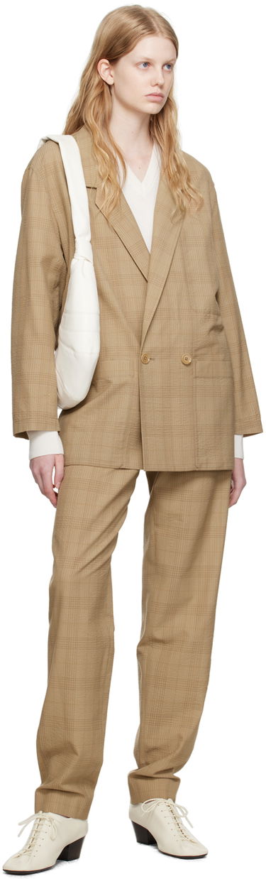 Bukser LEMAIRE Lemaire Loose Suit Trousers Beige | PA1000 LF1037, 3