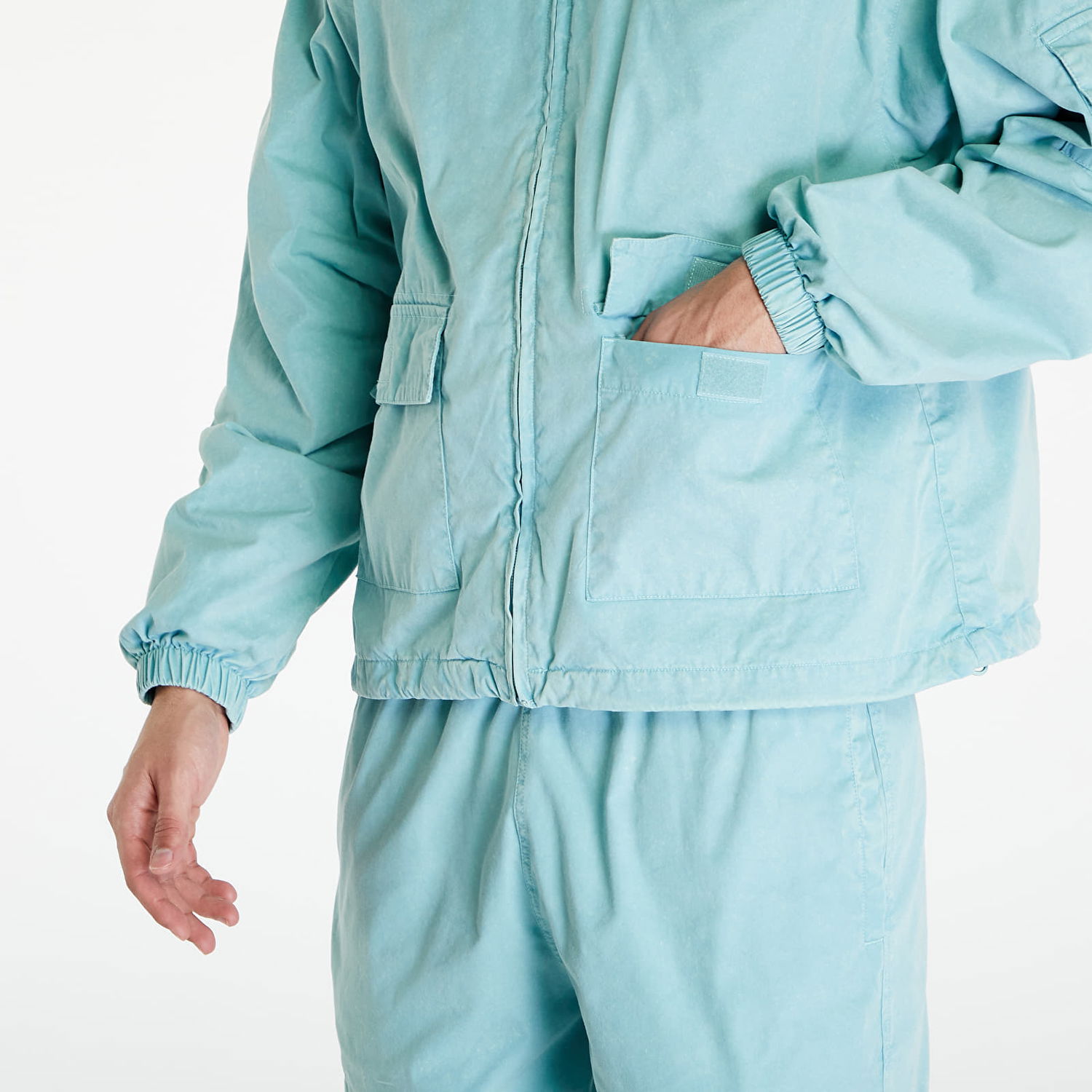 Vindjakke Patta Acid Washed Track Jacket Turkis | POC-SS24-4310-849-0211-052, 1