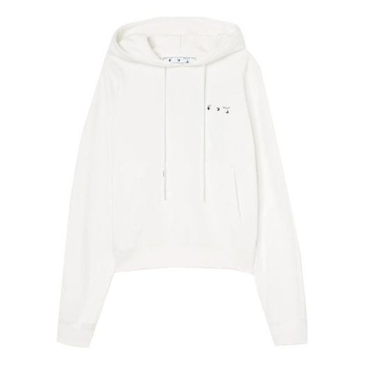 Sweatshirt Off-White Caravaggio Painting Hoodie Hvid | OMBB037C99FLE0040110