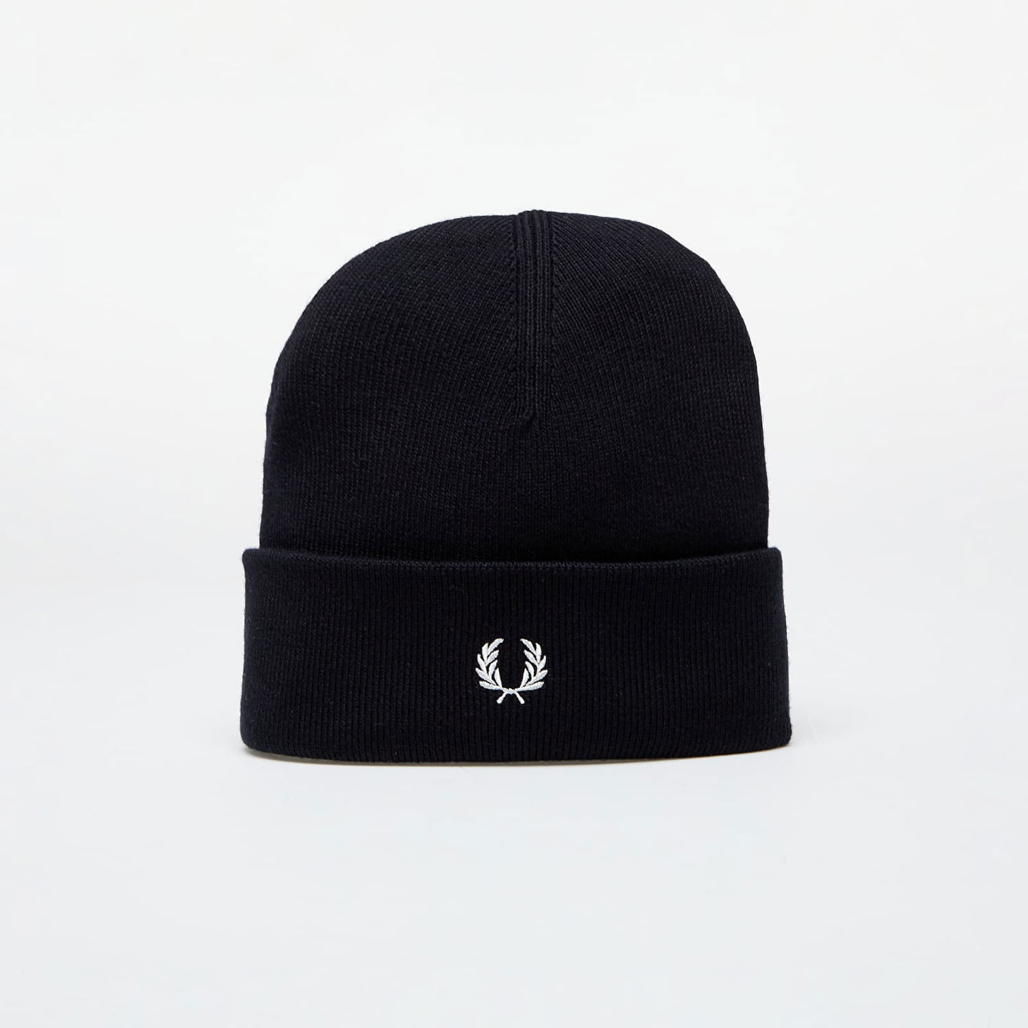 Beanie Fred Perry Hat Classic Beanie Mørkeblå | C8161 T05, 0