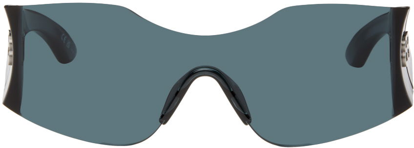 Solbriller Balenciaga Hourglass Mask Sunglasses Blå | BB0292S-003, 0