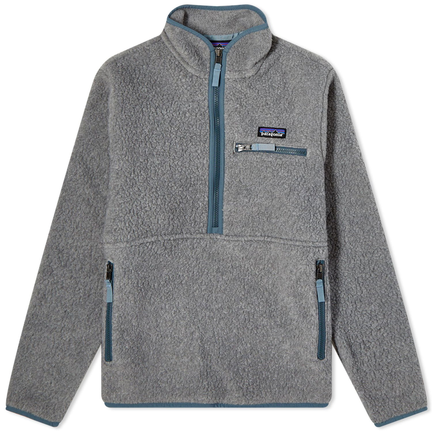 Jakke Patagonia Retro Pile Marsupial Salt Grå | 22835-SALG, 0