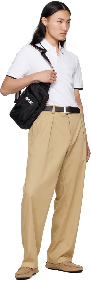 Skuldertaske BOSS BOSS Bonded-Logo Sling Bag Sort | 50548221, 3