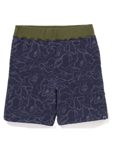 Shorts BAPE ABC Camo Sweat Shorts Mørkeblå | 1J30-153-020