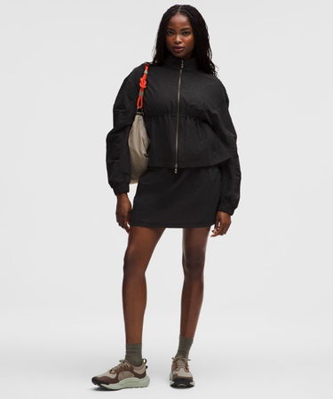 Jakke lululemon Cinchable Crinkled Nylon Jacket Sort | prod20003791, 1