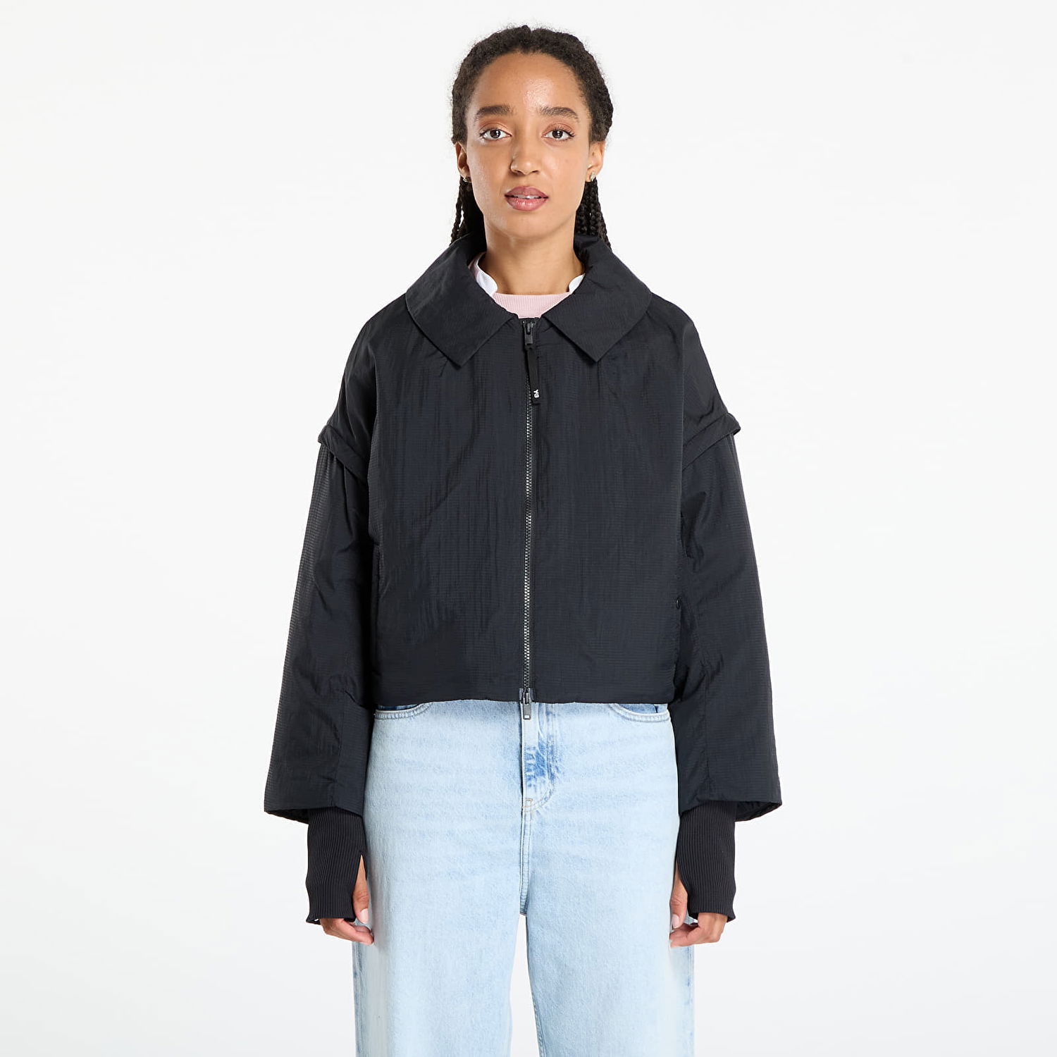 Puffer jakke Y-3 Y-3 Padded Jacket Sort | KB0040, 0