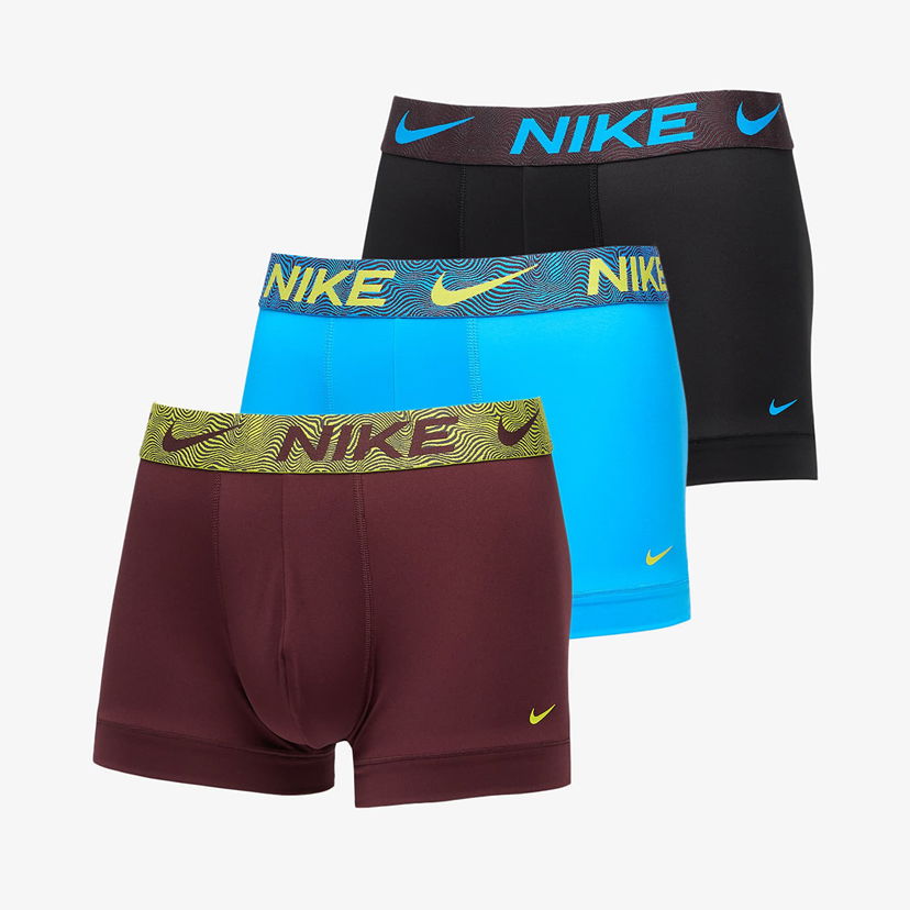 Boksere Nike Dri-FIT Trunk 3-Pack Flerfarvet | 0000KE1156-F8A