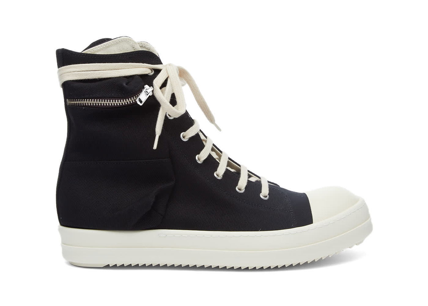 Sneakers og sko Rick Owens DRKSHDW Cargo Lace High Sort | DU02B4801 DQ 911, 0