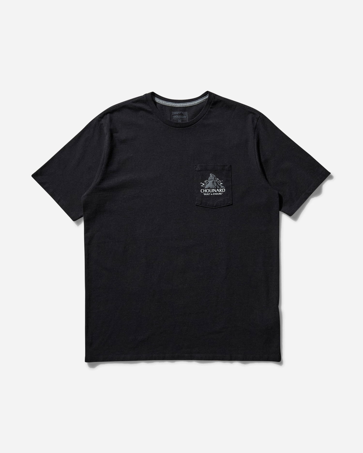T-shirt Patagonia Chouinard Crest Pocket Responsibili-Tee Sort | 37770I-NBK, 1