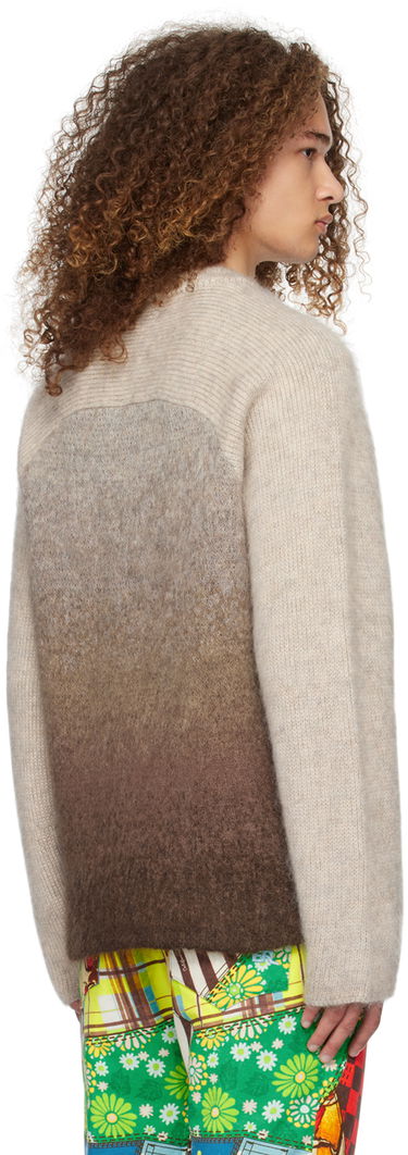 Sweater ERL Gradient Knit Sweater Brun | ERL07N201, 2