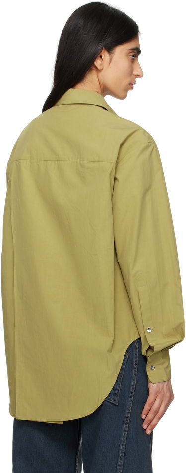 Skjorte Eckhaus Latta Eckhaus Latta Notebook Shirt Grøn | 1216-EL-PS25-P -, 2