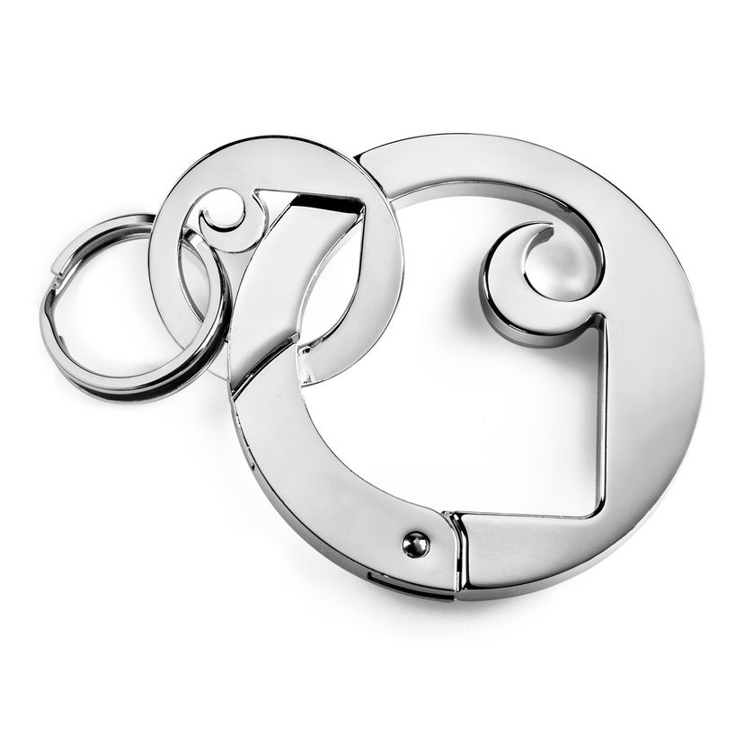 Nøgleringe Carhartt WIP Metal Carabiner Keychain Metalisk | I034579_1