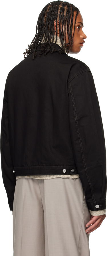 Jakke LEMAIRE LEMAIRE Denim Trucker Jacket Sort | OW1188 LD1055, 2