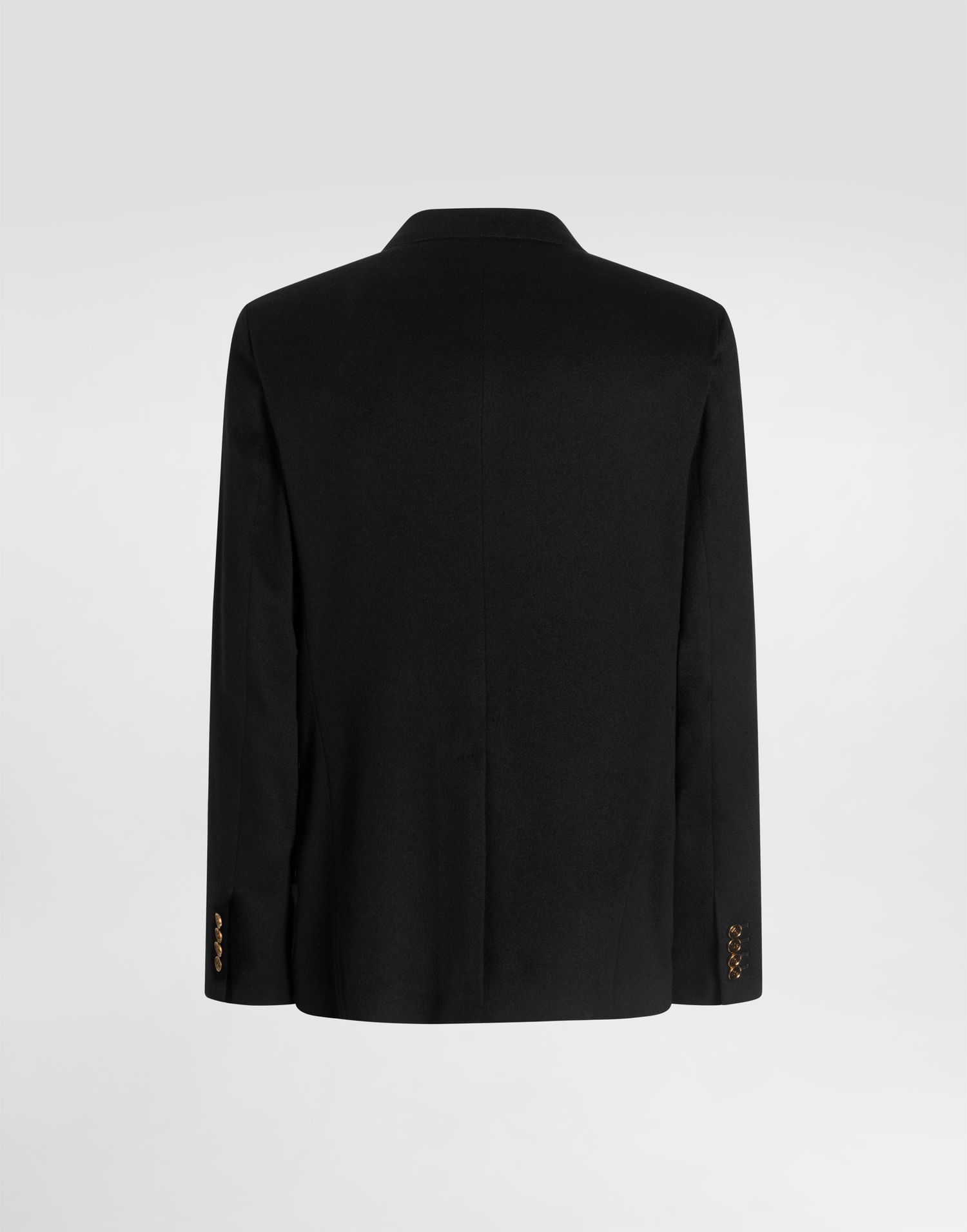 Jakke Dolce & Gabbana Double-breasted Portofino Cashmere Jacket Sort | G2NZ2TGJ763N0000, 1