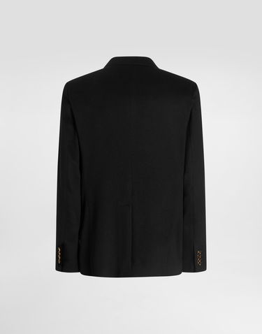 Jakke Dolce & Gabbana Double-breasted Portofino Cashmere Jacket Sort | G2NZ2TGJ763N0000, 1