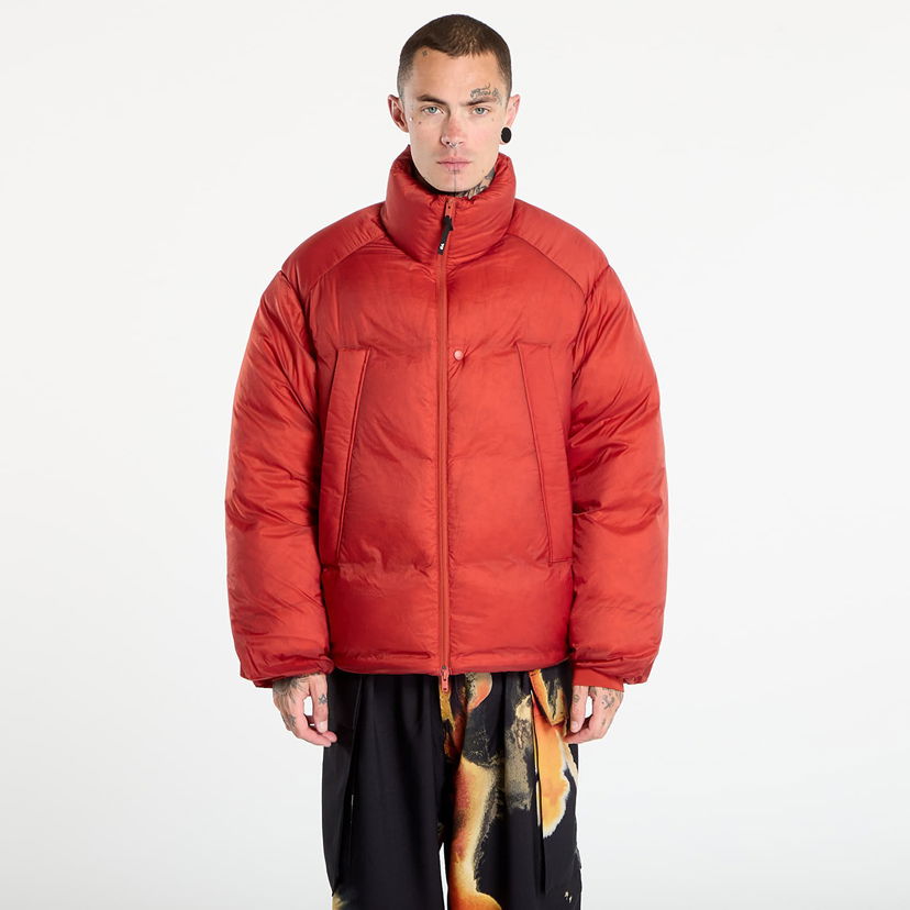 Jakke Y-3 Puff Jacket Tribe Orange Orange | KA2360