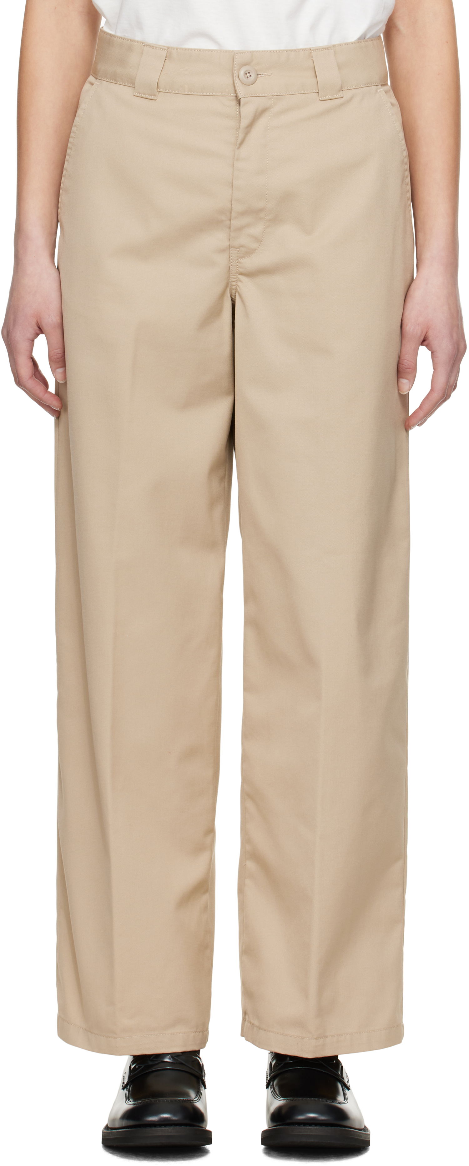 Bukser Carhartt WIP Craft Trousers Beige | I032441 G102, 0