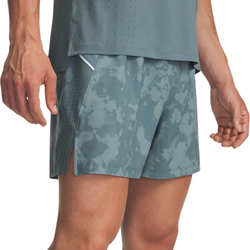 Shorts Under Armour Under Armour Launch Pro Printed 7" Running Shorts Grøn | 6006145-323