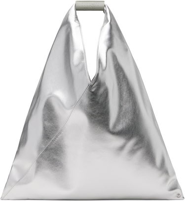 Mulepose Maison Margiela MM6 Maison Margiela Triangle Tote Metalisk | S54WD0039 P8496, 0