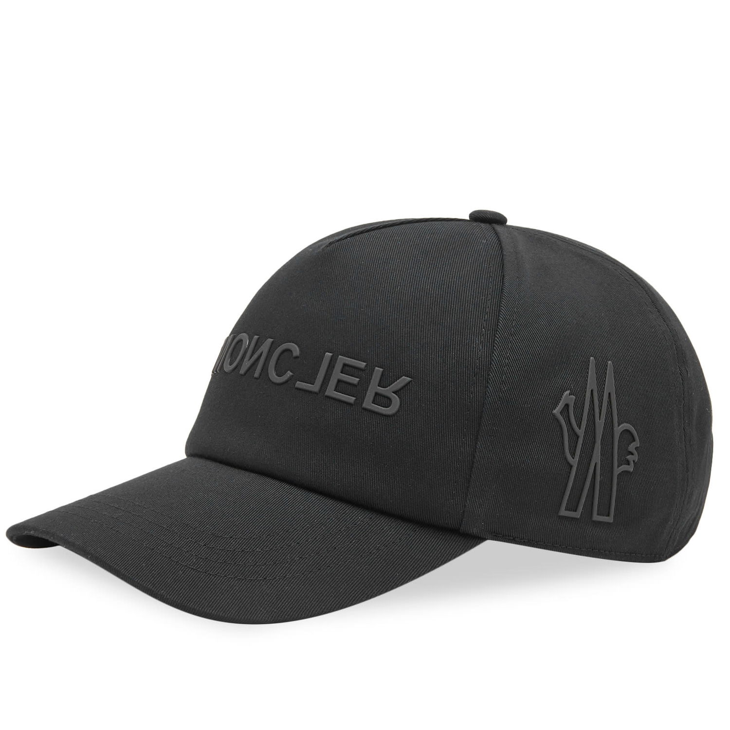 Kasket Moncler Day-Namic Logo Cap Black Sort | 3B000-02-04863-999, 0
