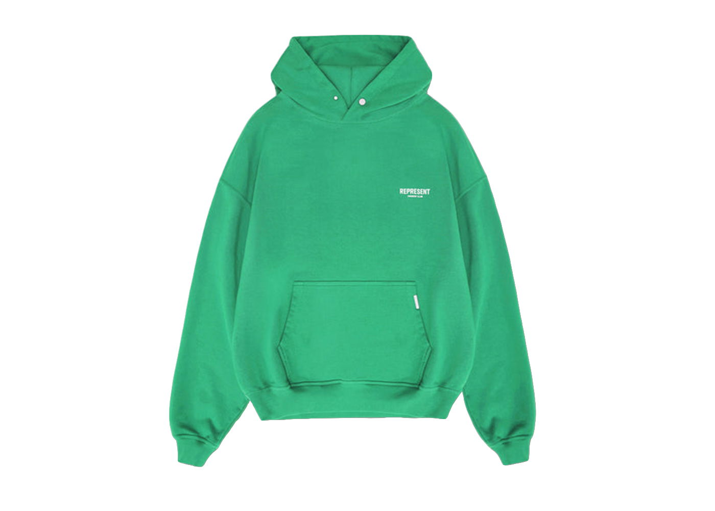 Sweatshirt Represent Clo Represent Owners Club Hoodie Island Green Grøn | MH4004-301, 0