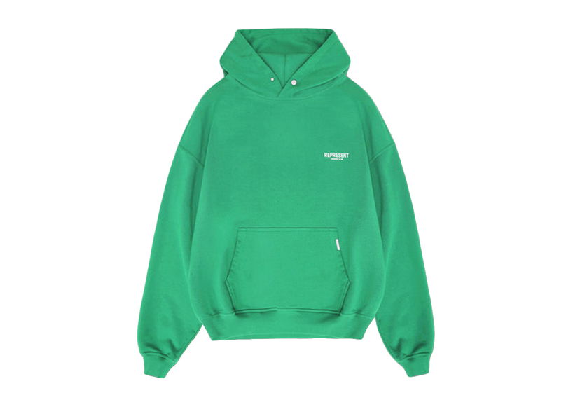 Sweatshirt Represent Clo Represent Owners Club Hoodie Island Green Grøn | MH4004-301