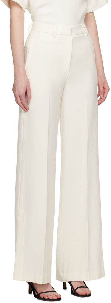 Bukser Anine Bing ANINE BING Women's Lyra High-Rise Wide-Leg Dress Pants Hvid | A-03-3275-100, 1