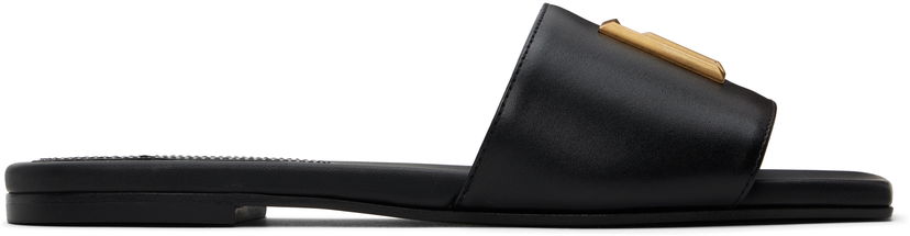 Tilbehør Balmain Balmain Dafne PB Sandals Sort | DN1UP966LVIT