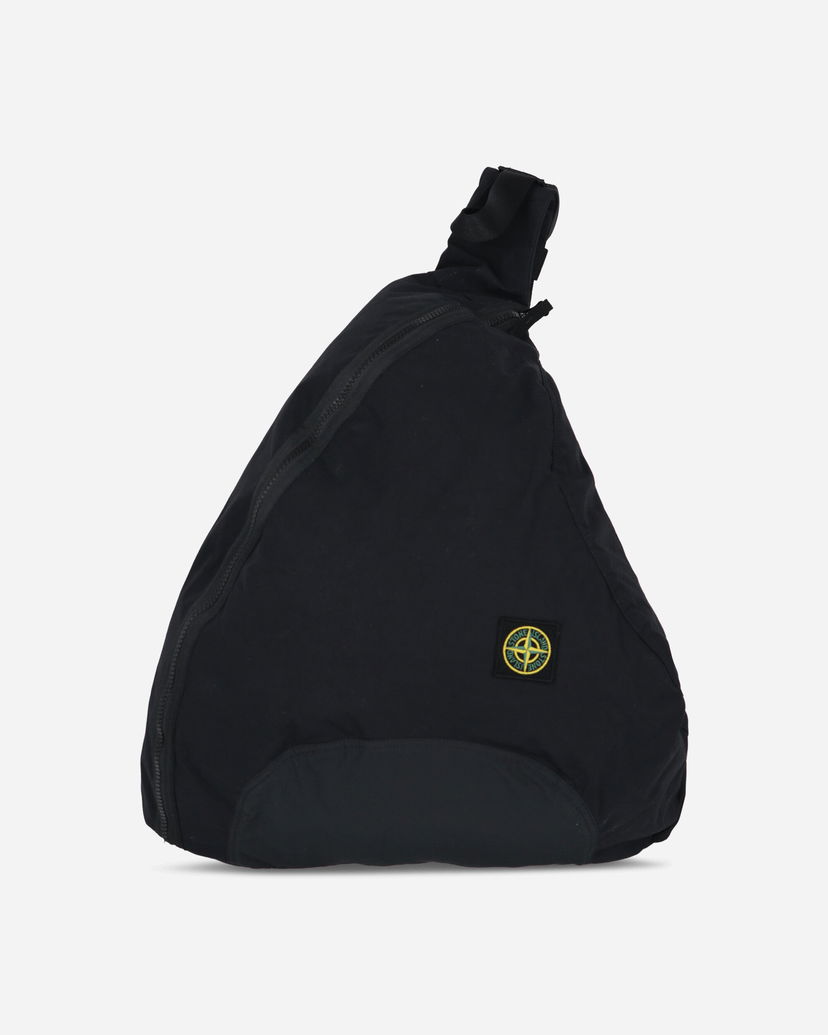 Skuldertaske Stone Island Aluminium Tela Crossbody Bag Sort | K2S15-9200020-S0257 V0029