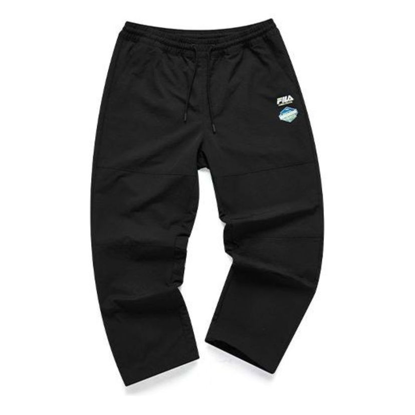 Joggingbukser FILA Fusion Mesh Panel Loose Fit Woven Pants Sort | T11M125801F-BK
