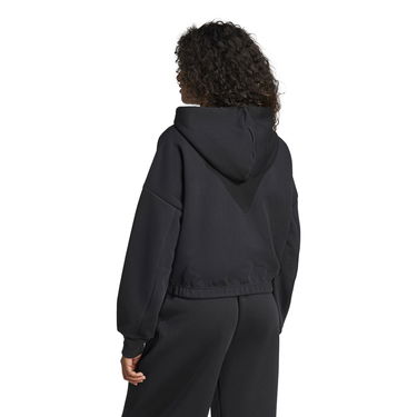 Sweatshirt adidas Performance Cropped Hoodie Sort | JE0136, 2