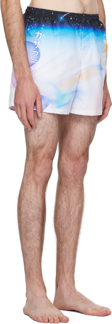 Badetøj Casablanca Casablanca Printed Swim Shorts Flerfarvet | MPF25-TR-032-01, 1