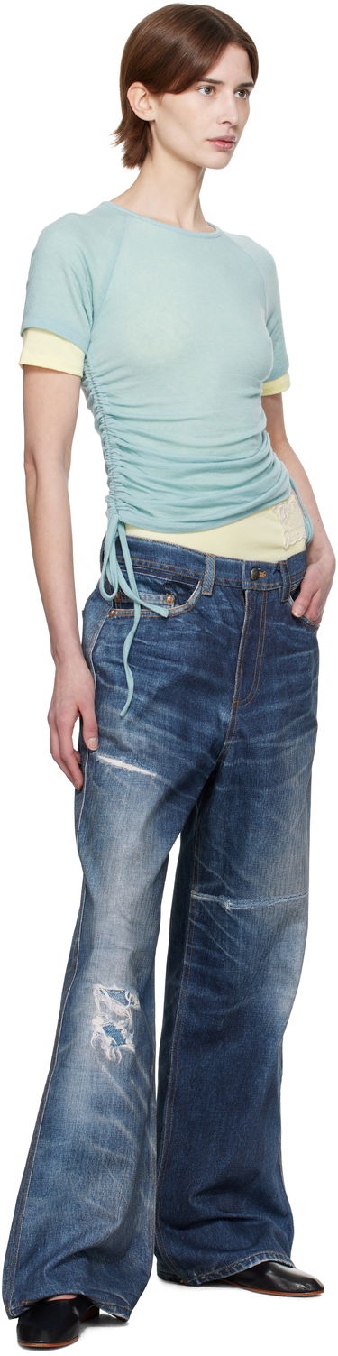 T-shirt Andersson Bell Andersson Bell Cindy String Layered T-Shirt Blå | atb1265w, 3