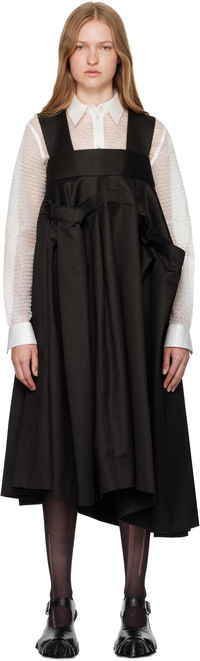 Cotton Rayon Dots Midi Dress