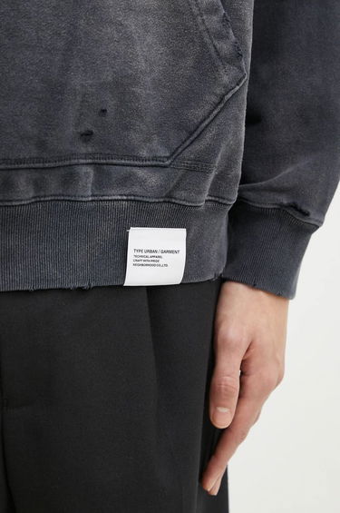 Sweatshirt Neighborhood NEIGHBORHOOD Distressed Hoodie Grå | 242OKNH.CSM02, 3