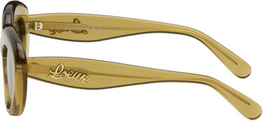Solbriller Loewe LOEWE Curvy Logo Cat-Eye Sunglasses Grøn | LW40153I5196E 192337199646, 2