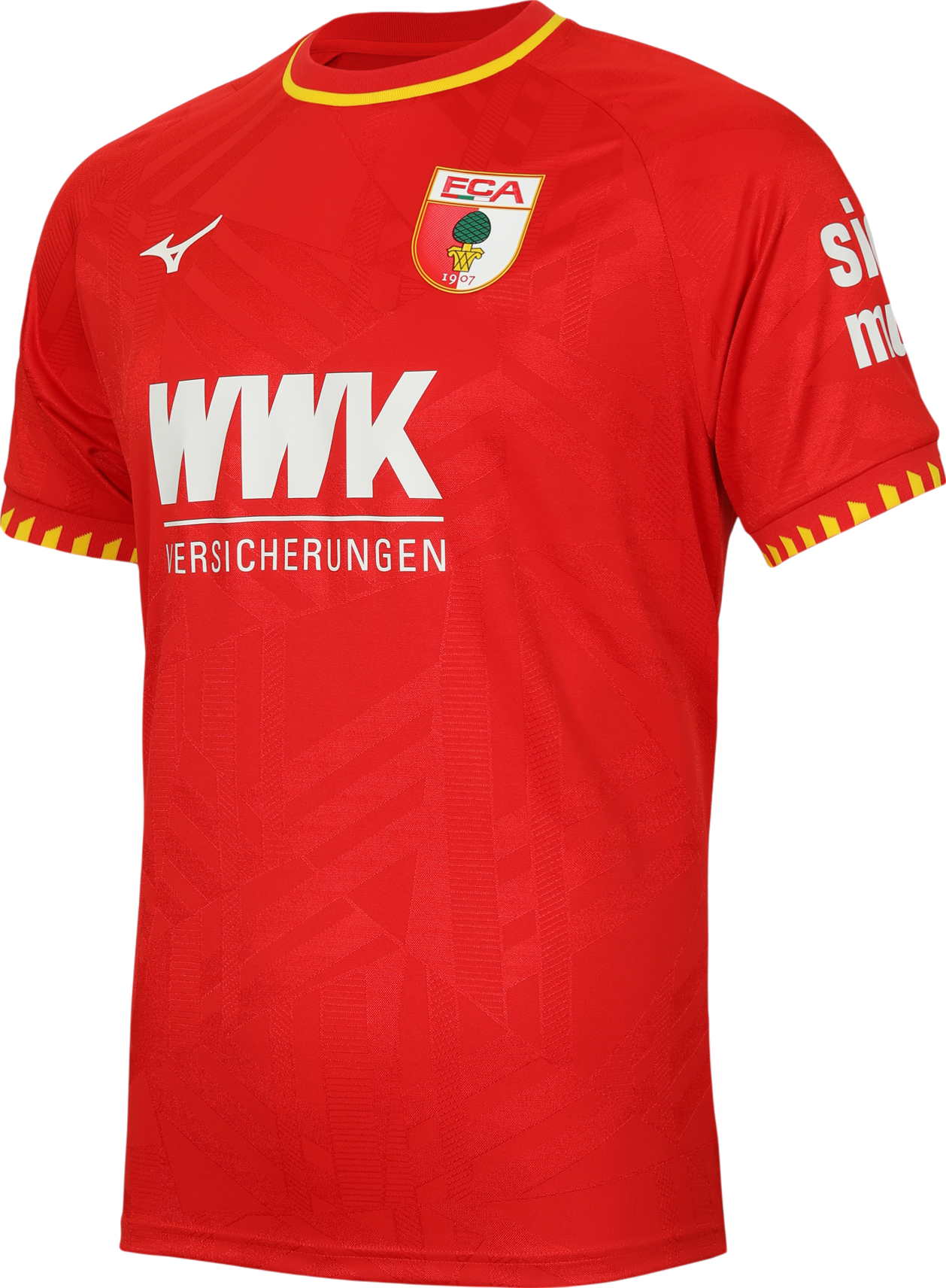 Jersey Mizuno Mizuno FC Augsburg Away Jersey 2025/26 Rød | p2gacx11-52, 0