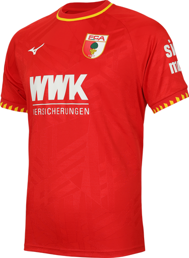Jersey Mizuno Mizuno FC Augsburg Away Jersey 2025/26 Rød | p2gacx11-52, 0
