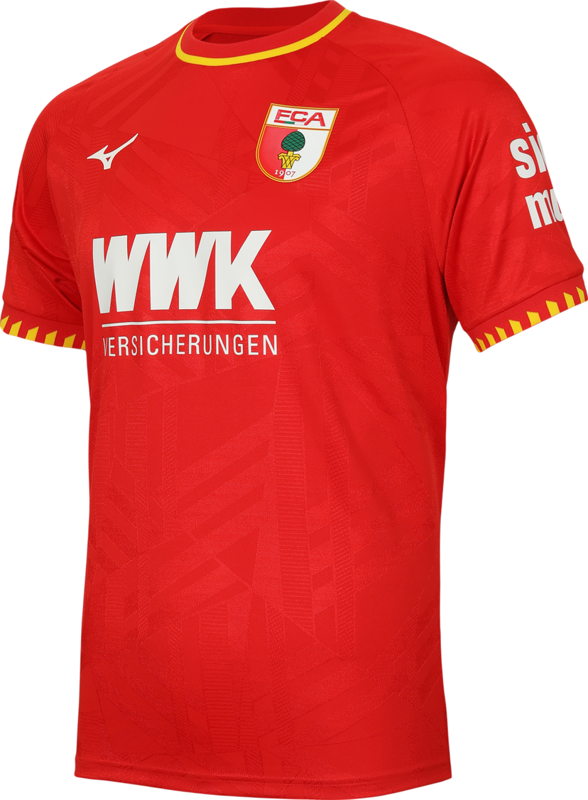 Jersey Mizuno Mizuno FC Augsburg Away Jersey 2025/26 Rød | p2gacx11-52