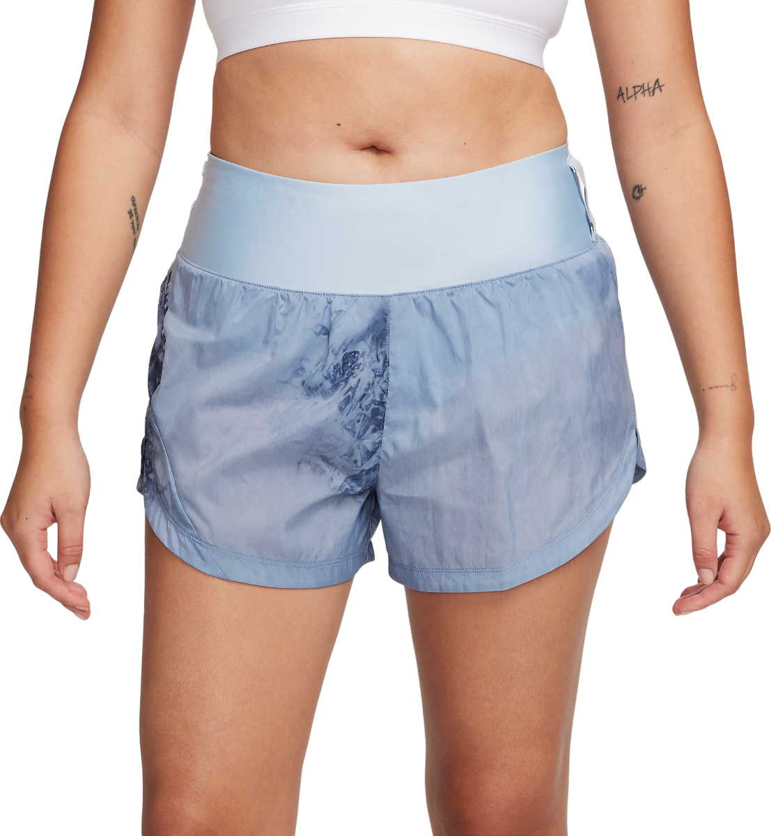 Shorts Nike W NK TRAIL RPL MR 3IN BR SHR Blå | fn2647-440, 0