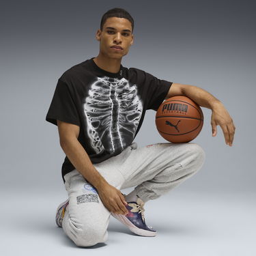 T-shirt Puma Hooptopia Hoopray Vision Graphic T-Shirt Sort | 632879_01, 2
