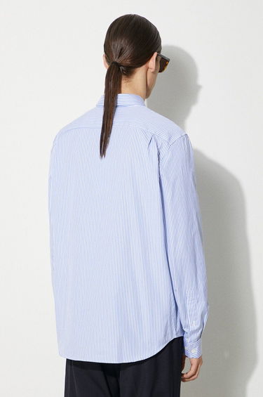 Skjorte Lacoste Lacoste Regular Fit Button-Down Shirt Blå | CH2936, 2