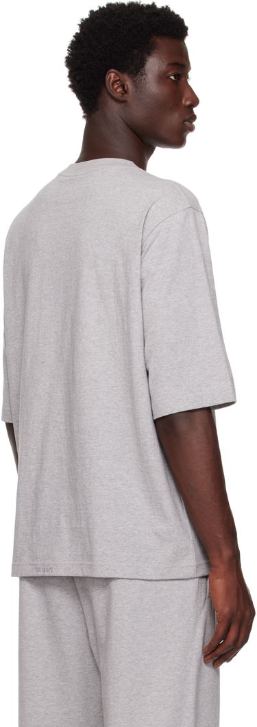 T-shirt We11done We11done Printed University T-Shirt Grå | WD-TT2-25-743-U-MG, 2