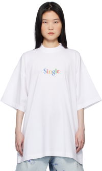 Vetements 'Single' Oversized T-Shirt