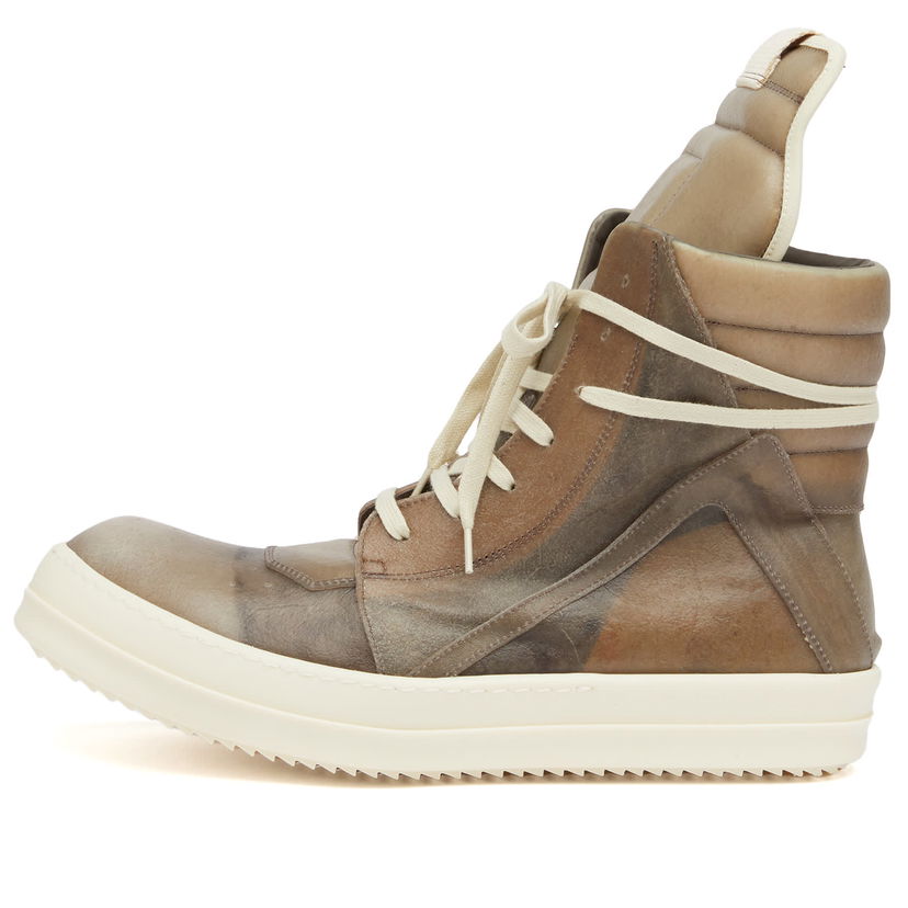 Sneakers og sko Rick Owens Rick Owens Transparent Leather Geobaskets Size EU 40 Brun | RR01E5894-LCT-34341