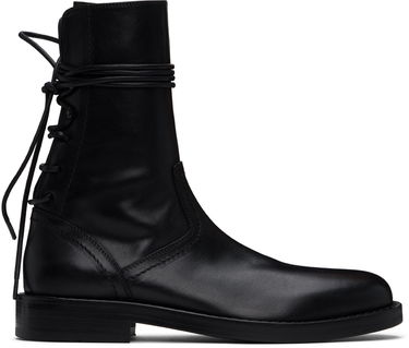 Tøj Ann Demeulemeester Ann Demeulemeester Heiko Leather Boots Sort | CO02-M-A40-LT047-099, 0