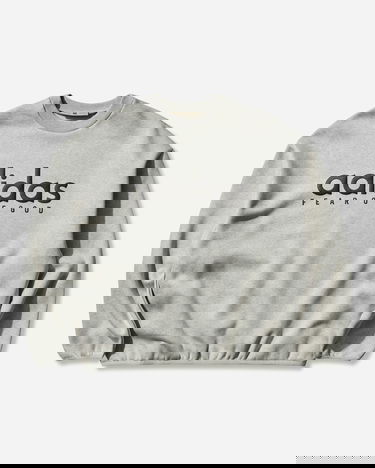 Sweatshirt adidas Originals Fear of God Athletics Fleece Crewneck Sweatshirt Grå | JZ7369, 1