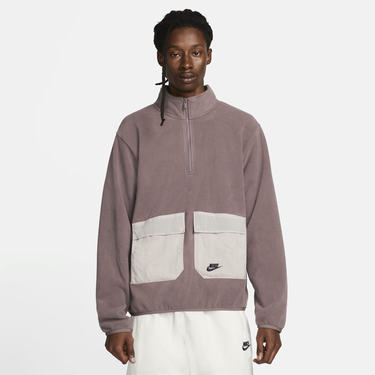 Sweatshirt Nike Sportswear Utility 1/2-Zip Fleece Top Lilla | fd1181-291, 2